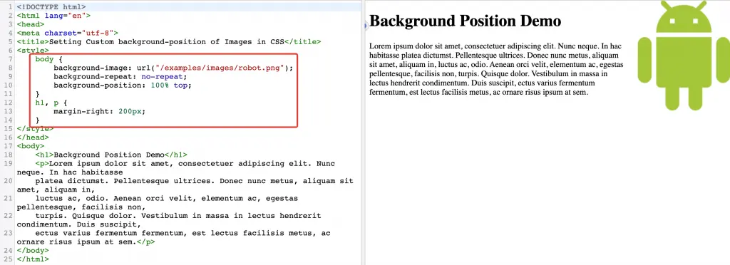 CSS Background Kodları