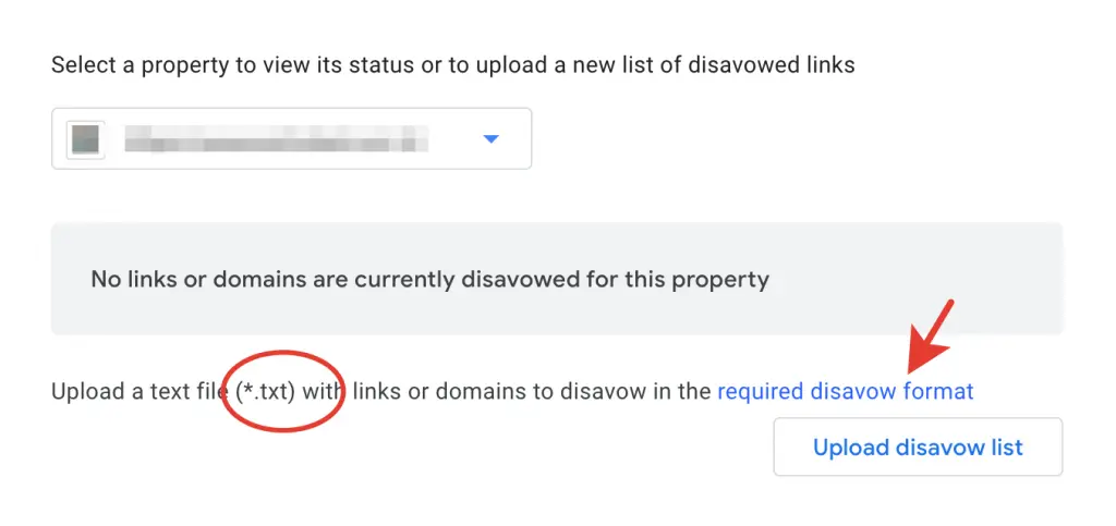 Disavow Tool