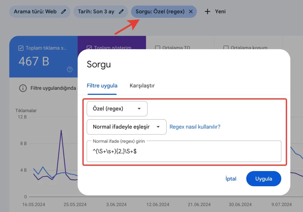 Search Console Long Tail Keyword